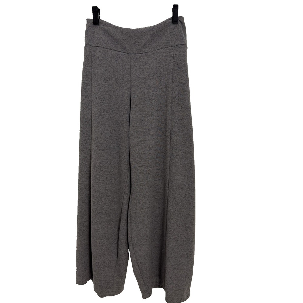 Windhorse Barrel Womens Pants Size S/M Wide Leg Crop Elastic Waist Pull On NWT